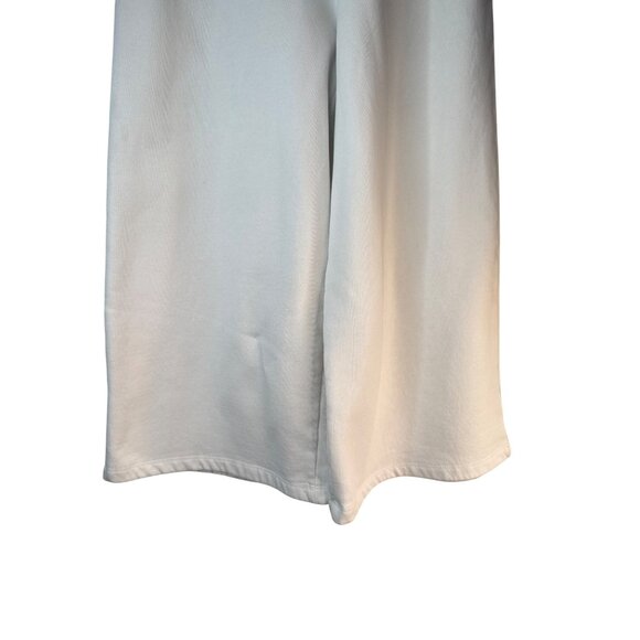 2/$30 ZARA Soft White Small Wide Leg Lounge Pants with Elastic Waist & Pockets - Picture 4 of 10